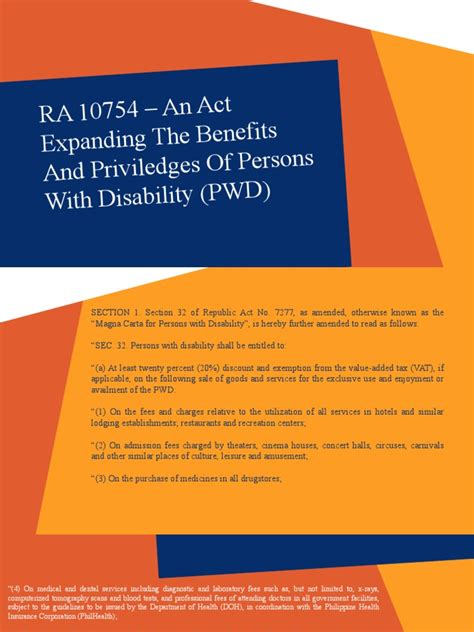 An Act Expanding The Benefits And Priviledges Of Persons With .